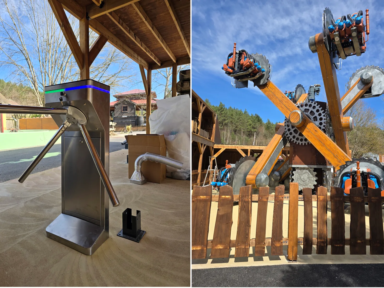 Frais Pertuis City - parc attraction avec contrôle d'accès