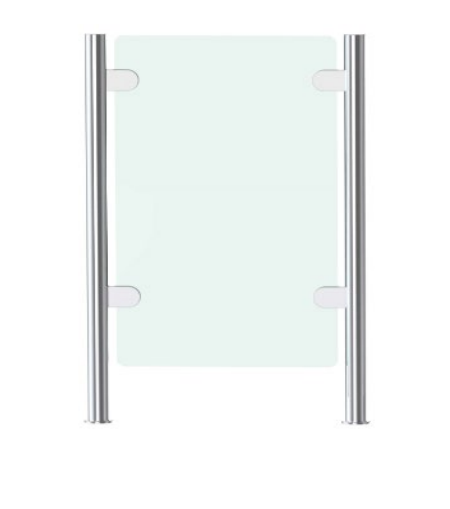 Glaspanelset 900x1000mm